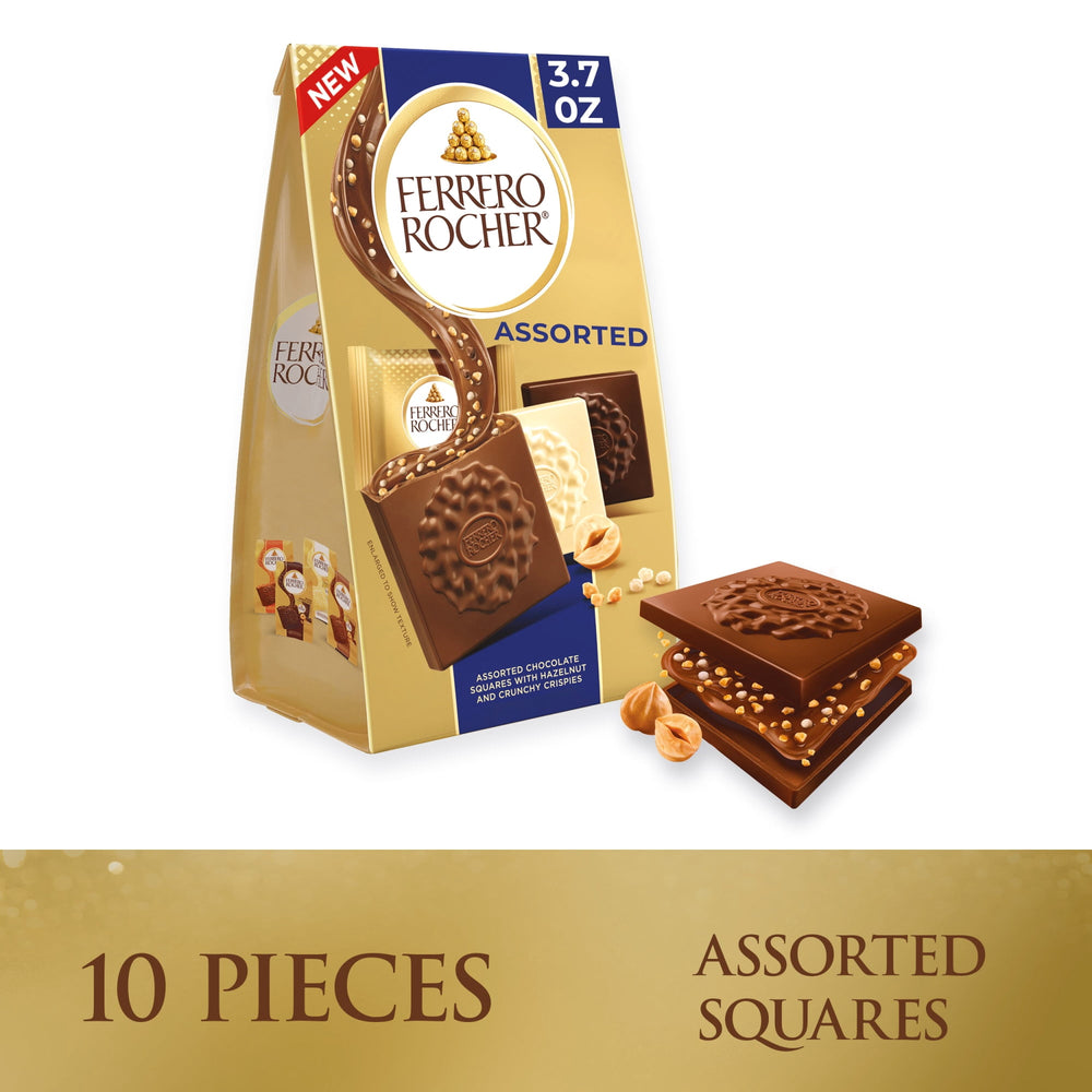 Ferrero Rocher Premium Assorted chocolate squares · Chocolates · 105 g