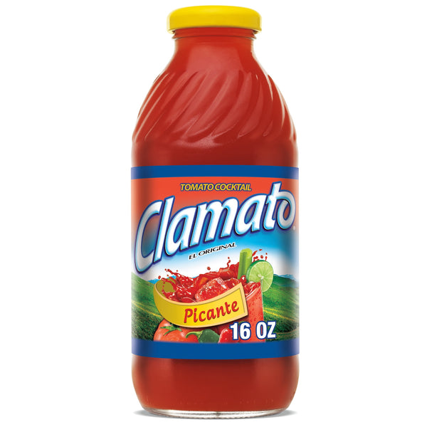 Clamato Picante Tomato Cocktail · Bebida · 473 ml · botella