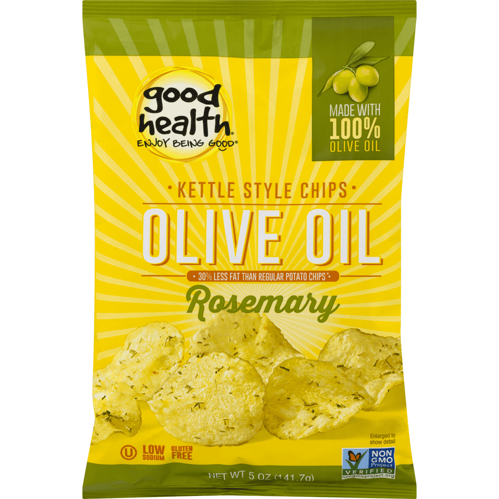Good Health Olive Oil Rosemary · Papas · 142 g