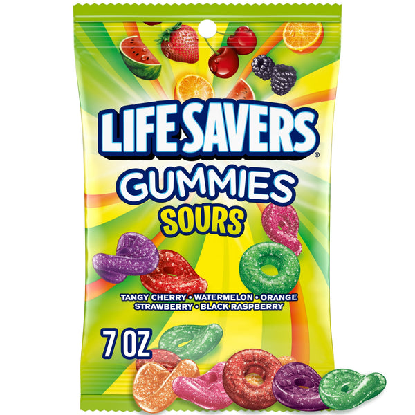Life Savers Sour · Gomitas · 198 g · bolsa