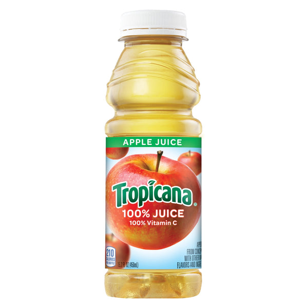 Tropicana Juice 100% Apple · Bebida · 12 pzas · 431 g