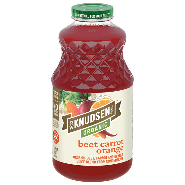 R.W. Knudsen Family Organic Beet Carrot Orange Juice · Bebida · 907 g · botella