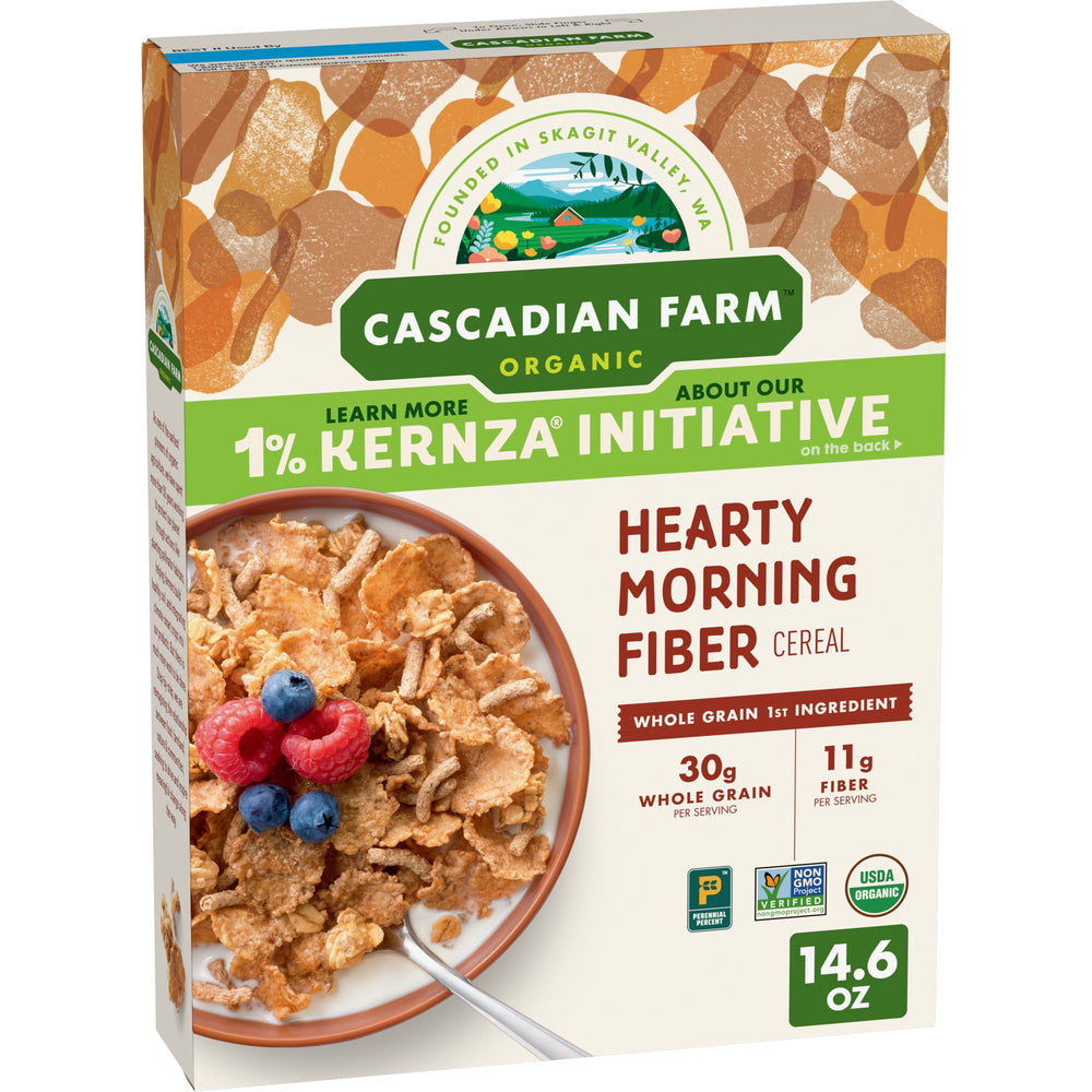 Cascadian Farm Organic Hearty Morning Fiber · Cereal · 414 g