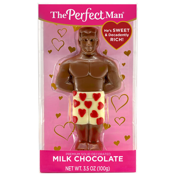 The Perfect Man Solid Decorated Milk Chocolate · Caramelos · 99 g