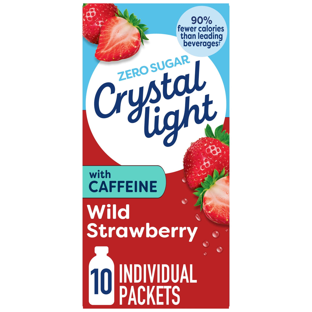Crystal Light with Caffeine · Polvo para agua · 10 sobres de 31 g