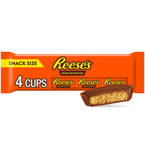 Reese's Milk Chocolate Peanut Butter Cups packs . · Caramelos · 4 pzas · 1.56 kg · tamaño snack