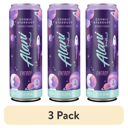 Alani Nu Cosmic Stardust · Bebida energética · 3 latas de 355 ml