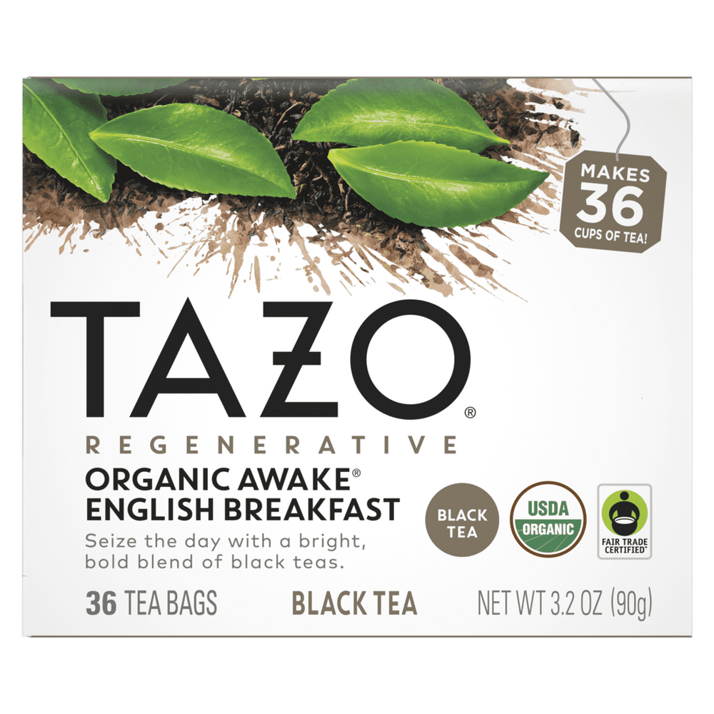 TAZO Organic Awake Black Tea · Té · 36 pzas