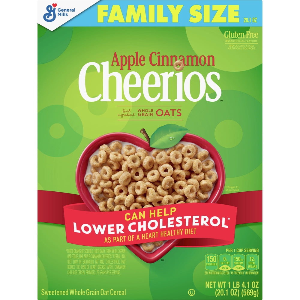 Apple Cinnamon Cheerios Gluten-Free · Cereal · 570 g