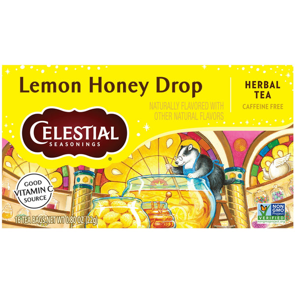 Celestial Seasonings Caffeine-Free Lemon Honey Drop · Salsa y sazonador · 16 pzas
