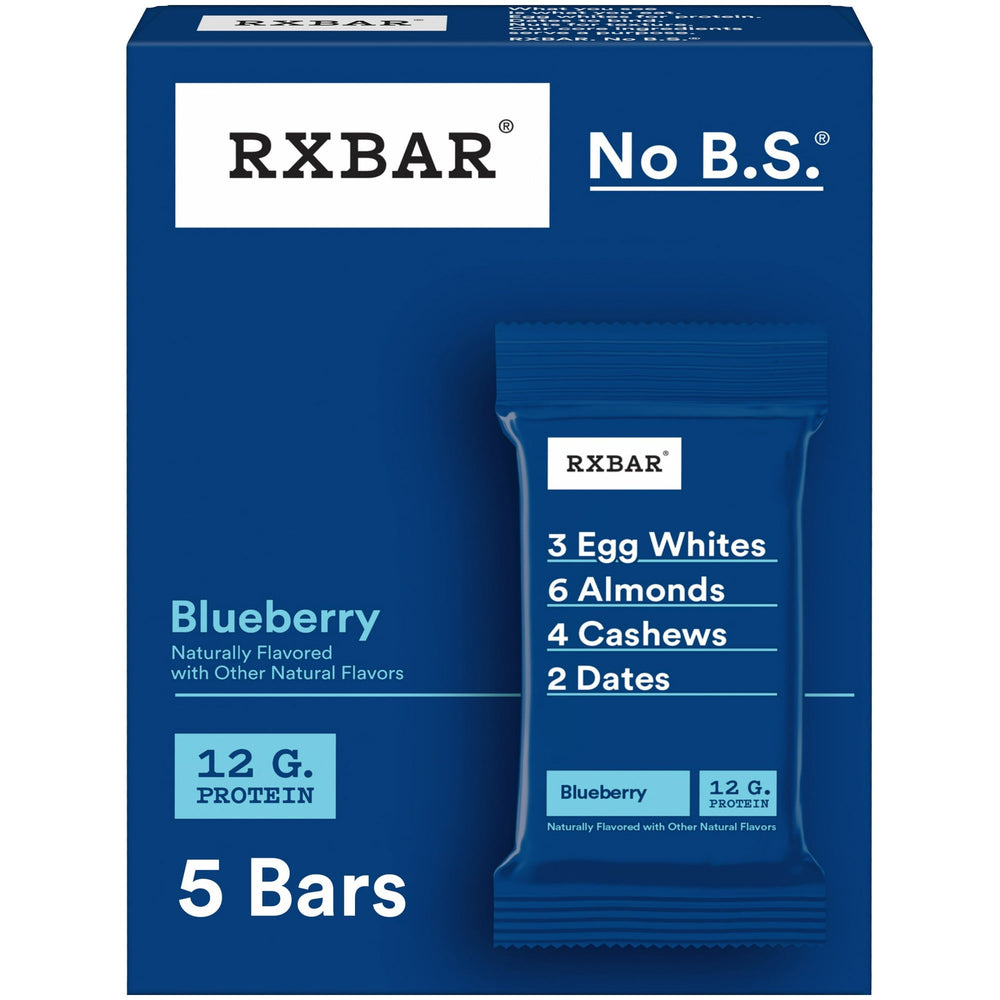 RXBAR Blueberry · 5 barras, 258 g