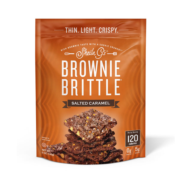 Sheila G's Brownie Brittle Salted Caramel Cookie Thins · Galletas · 142 g