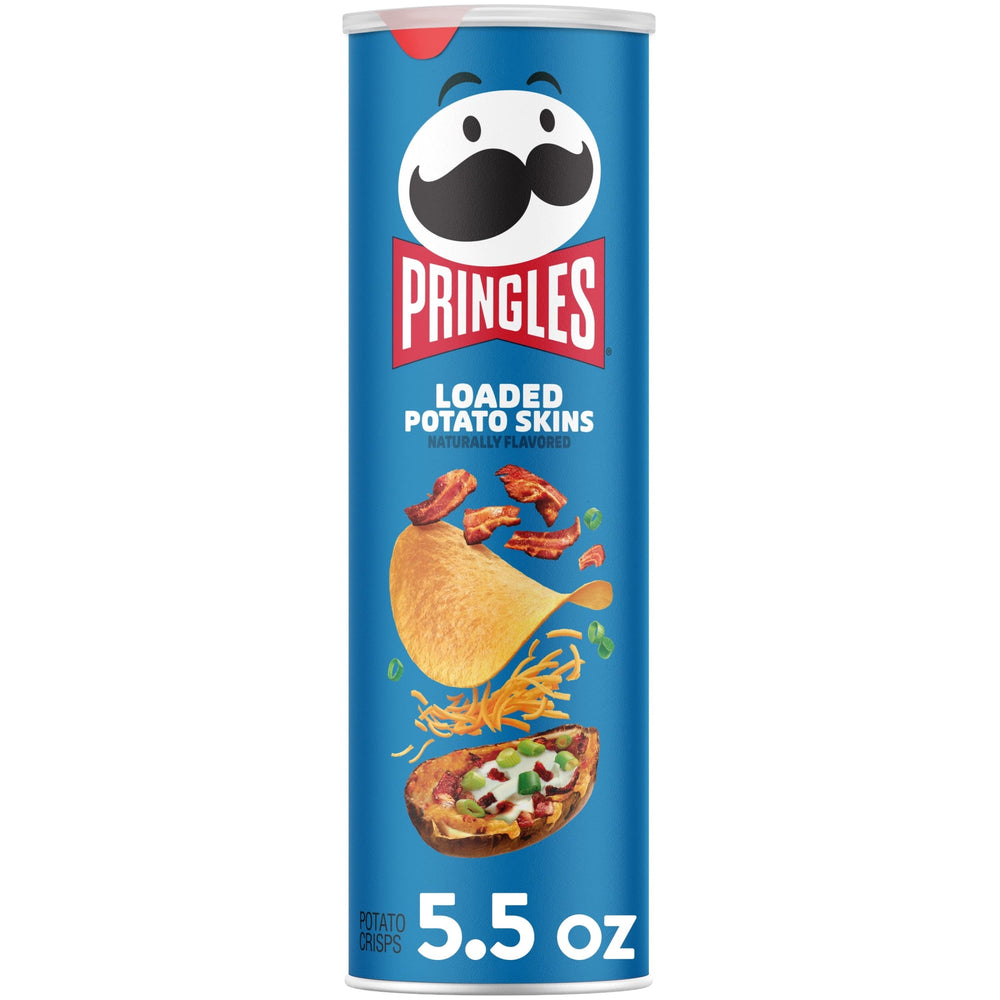 Pringles Loaded Potato Skins Potato Crisps · Papas · 156 g · bote