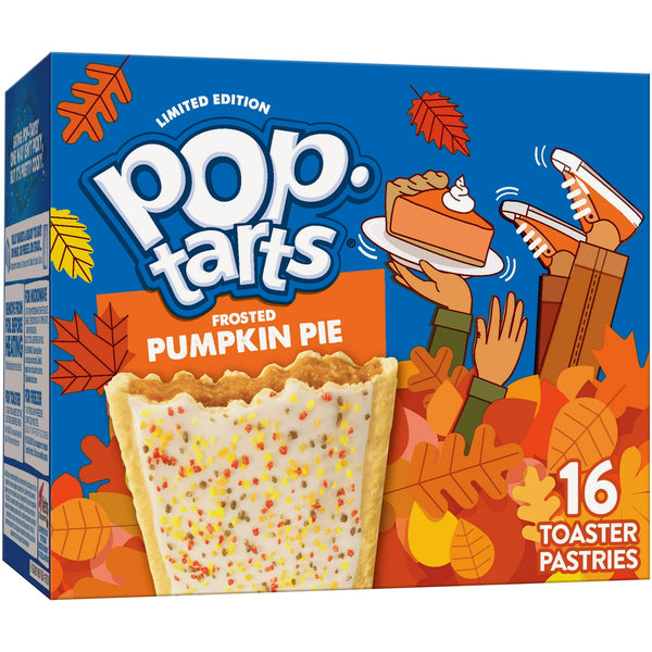 Pop-Tarts Frosted Pumpkin Pie · Pastelitos · 16 pzas · 765 g