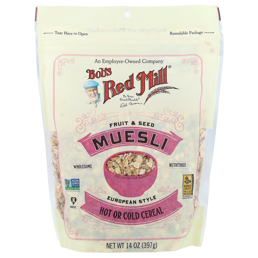 Bob's Red Mill Muesli · Avena y hot cakes · 397 g