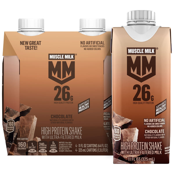 Muscle Milk · Caramelos · 4 pack de 26 g