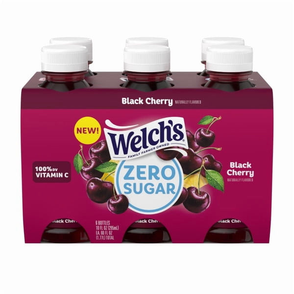 WELCH'S ZERO SUGAR · Bebida · 6 pack de 296 ml