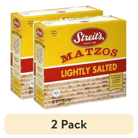 Streit's Lightly Salted Matzos · Galletas saladas · 2 pack de 312 g