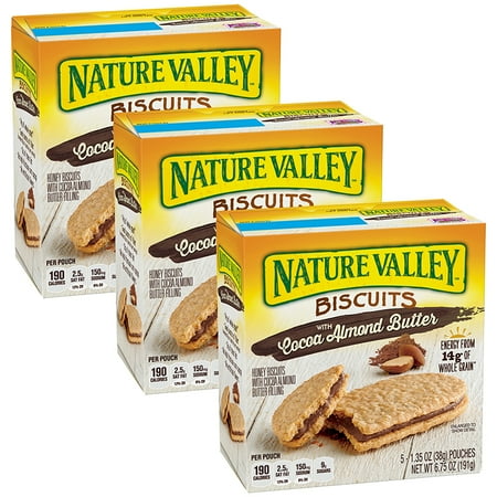 Nature Valley Breakfast with Nut Filling Cocoa Almond · Galletas · 5 pzas de 38 g