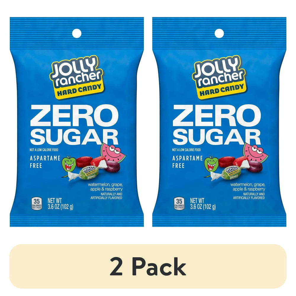 Jolly Rancher ed Zero Sugar · Caramelos · 2 pack de 102 g