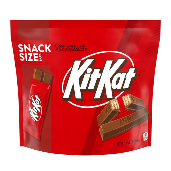 Kit Kat® Milk Chocolate Wafer · Galletas · 306 g · bolsa · tamaño snack
