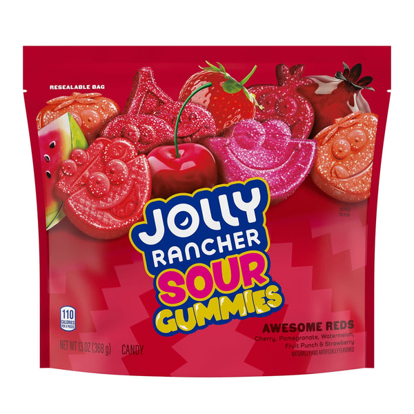 Jolly Rancher Sour Awesome Reds ed · Gomitas · 369 g · bolsa