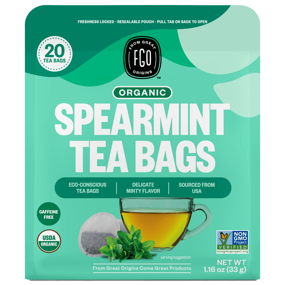 FGO Spearmint Tea Organic · Té · 20 pzas