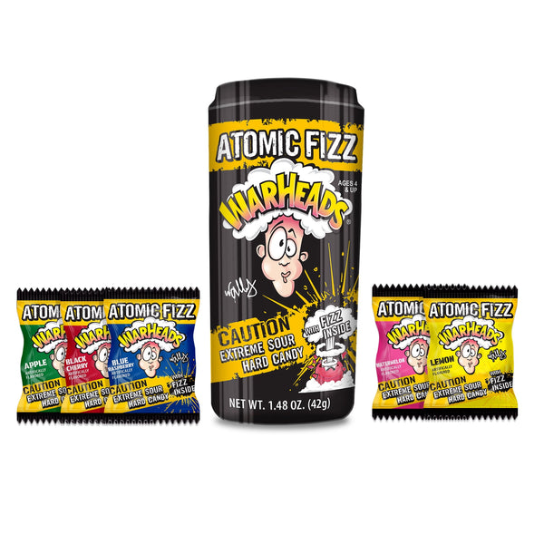 Warheads Atomic Fizz · Caramelos · 42 g · bote