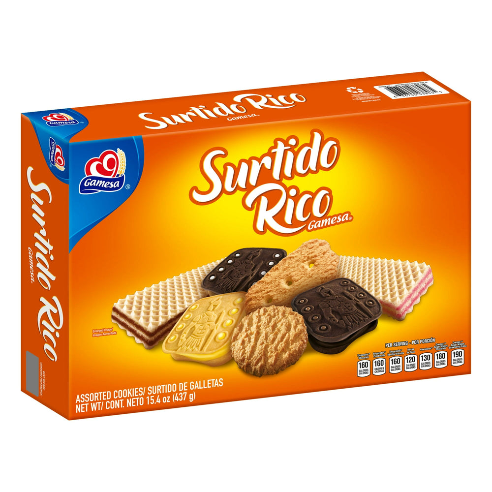 Gamesa Surtido Rico Assorted · Galletas · 437 g · caja