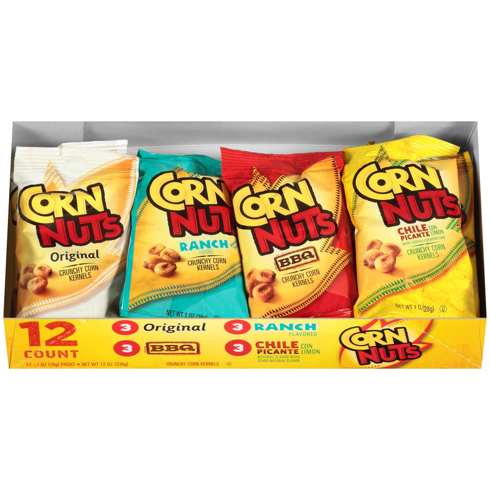 Corn Nuts Corn Kernels Variety · Nueces · 12 pzas de 28 g