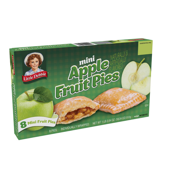 Little Debbie Apple Fruit Pies · Pastelitos · 8 pzas de 511 g