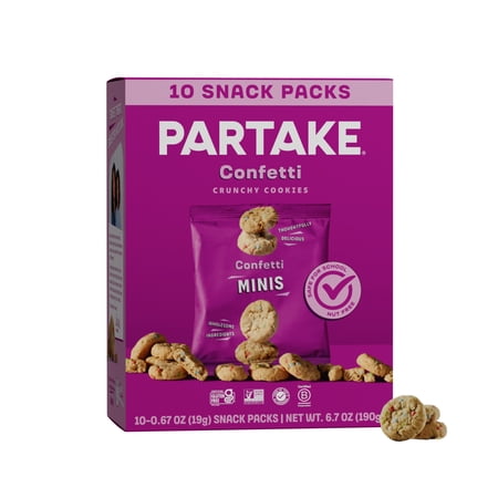 Partake Confetti Birthday Cake sin gluten · Galletas · 156 g