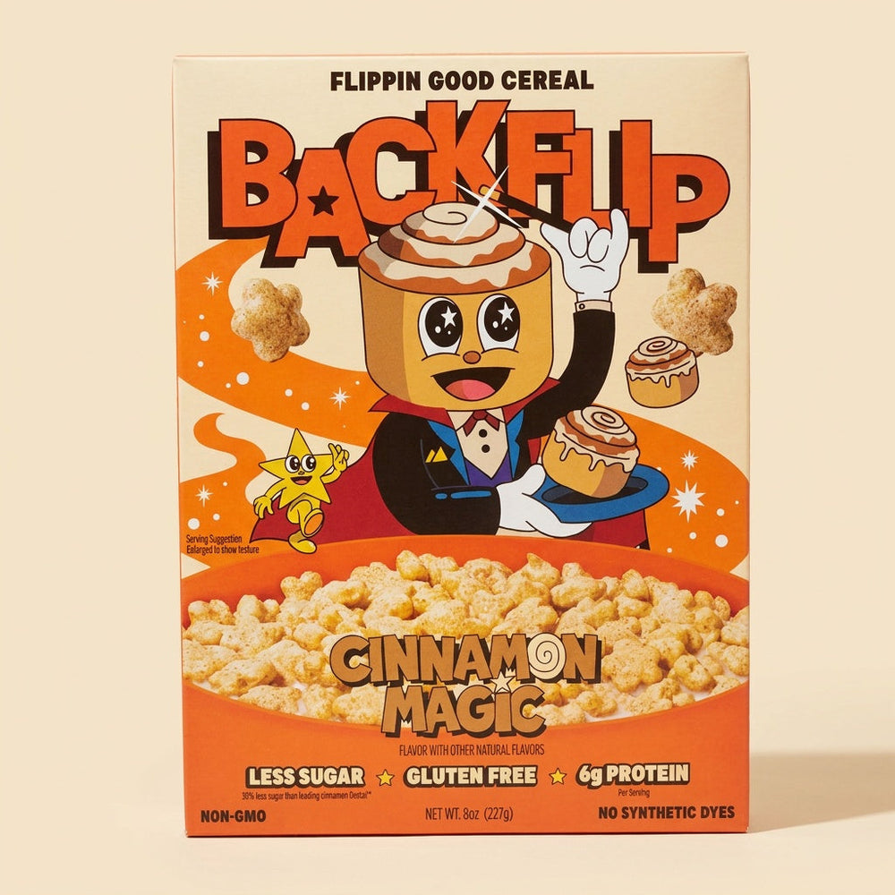 BackFlip Cinnamon Magic · Cereal · 227 g · caja