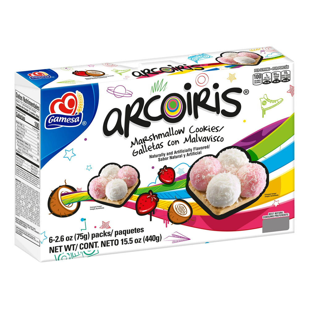 Gamesa Arcoiris Marshmallow · Galletas · 439 g