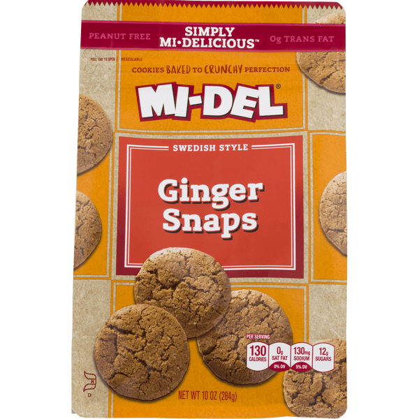 MI-DEL SWEDISH STYLE GINGER SNAPS · Galletas · 283 g