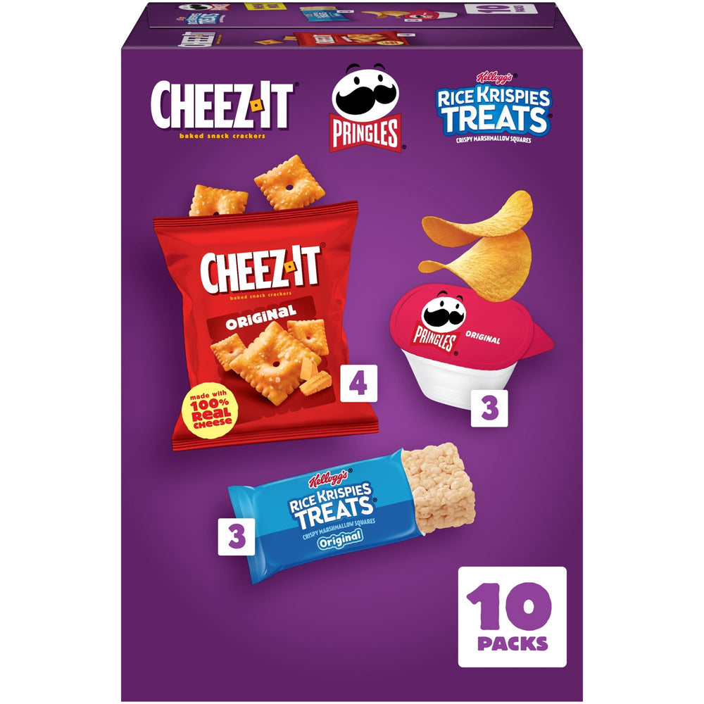 Rice Krispies Treats Cheez-It · Papas · 10 pzas