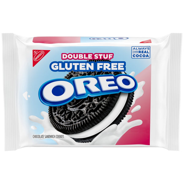OREO Double Stuf Chocolate sin gluten · Galletas · 354 g