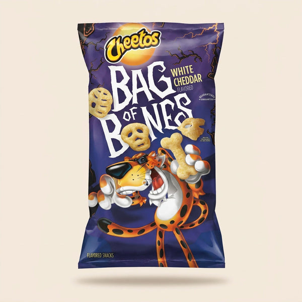 Cheetos Bag of Bones White Cheddar · Frituras · 213 g · bolsa