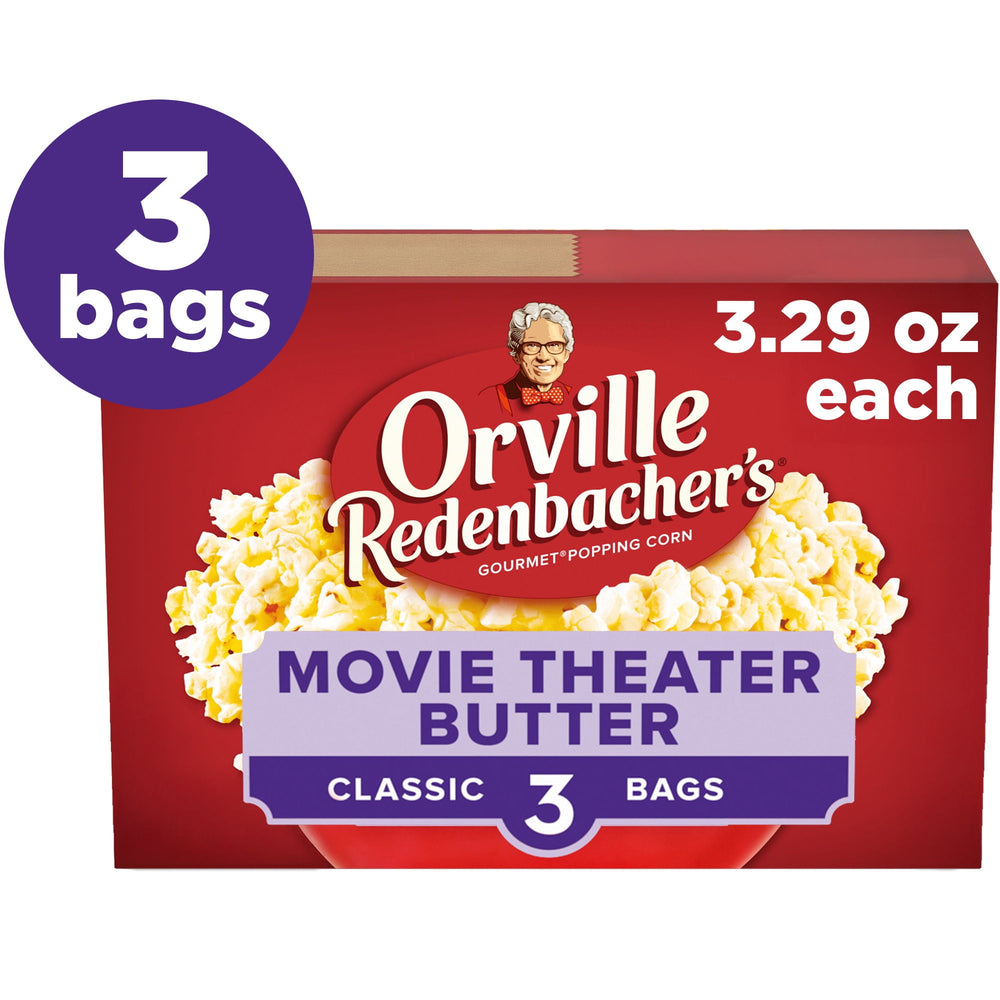 Orville Redenbacher’s Movie Theater Butter · Palomitas · 3 pzas de 94 g