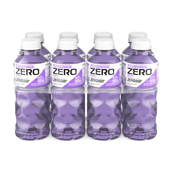 POWERADE Grape Zero Sugar · Bebida · 8 botellas de 591 ml
