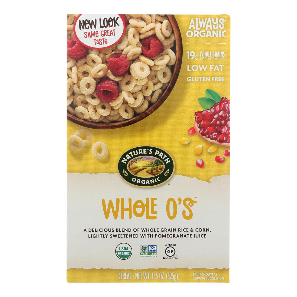 Nature's Path Organic Whole O's · Cereal · 326 g · caja