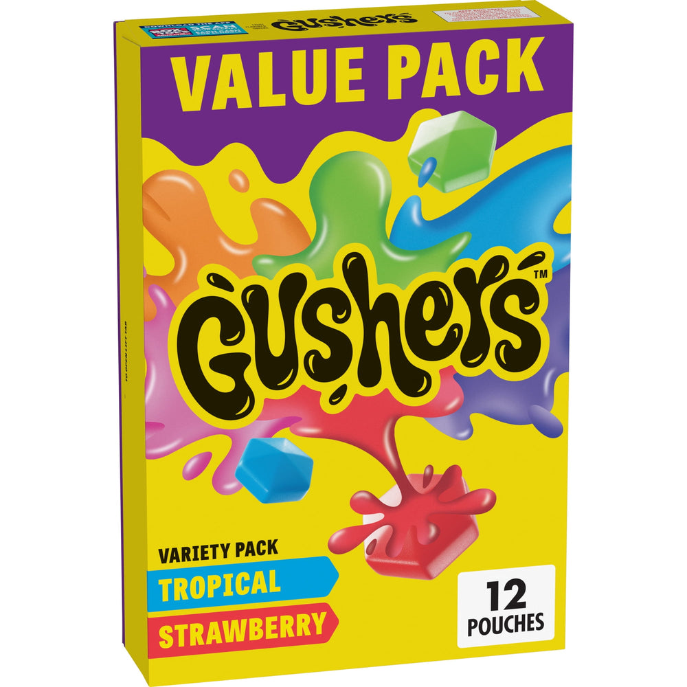 Gushers Tropical y Fresa · Gomitas · 12 sobres, 272 g