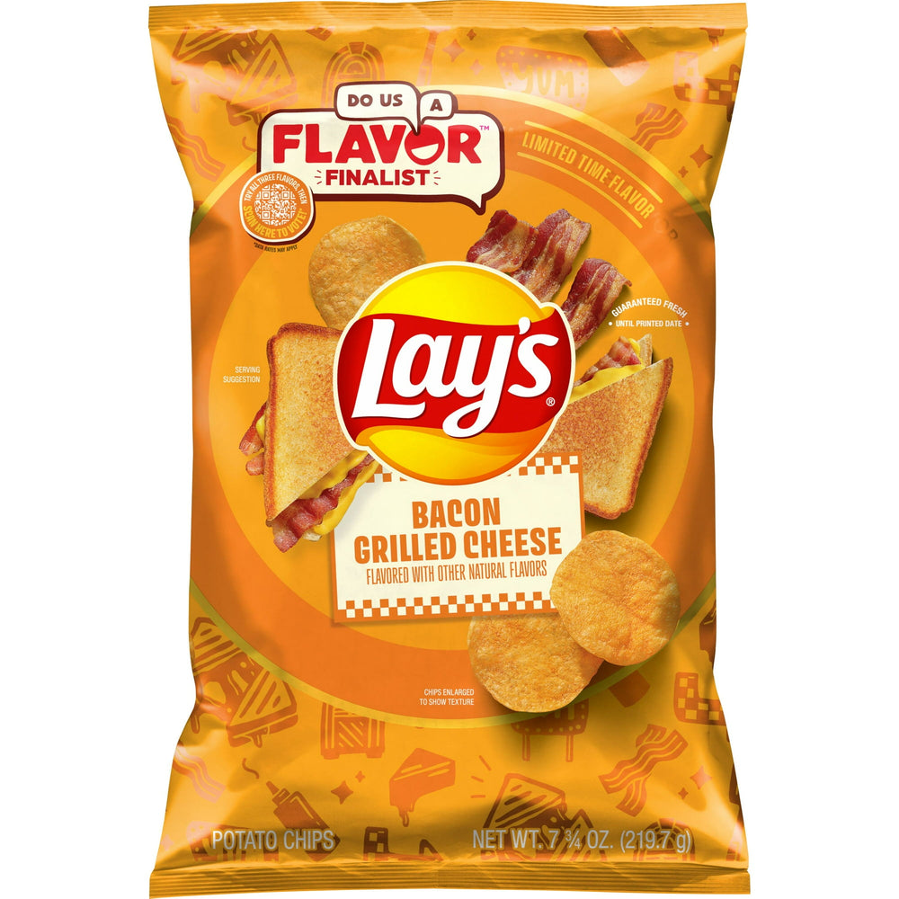 Lay's Bacon Grilled Cheese · Papas · 220 g · bolsa