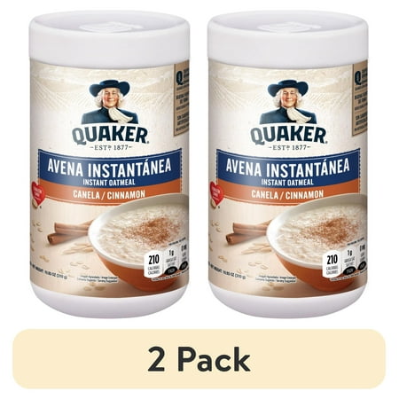 Quaker Cinnamon · Cereal · 2 pack de 309 g