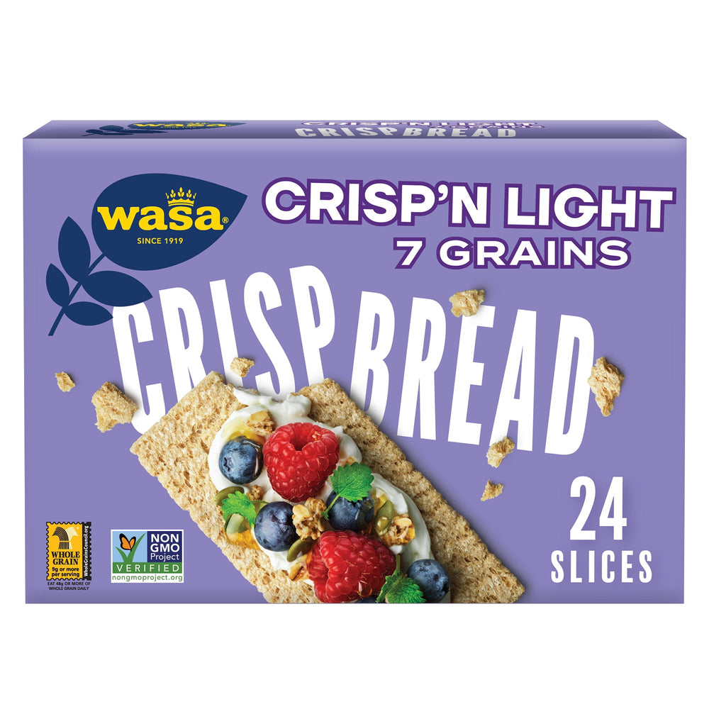 WasaÂ® Crispân Light 7 Grains Crispbread · Galletas saladas · 139 g