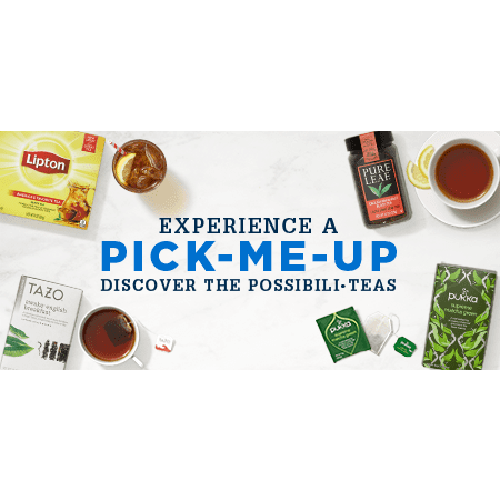 Discover the Possibili-Teas with Pick-me-up Collection · Té