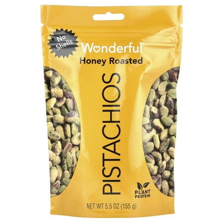 Wonderful Honey Roasted Pistachios · Nueces · 156 g