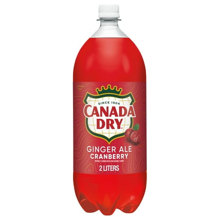 Canada Dry · Refresco de jengibre con arándano, sin cafeína · 2000 ml