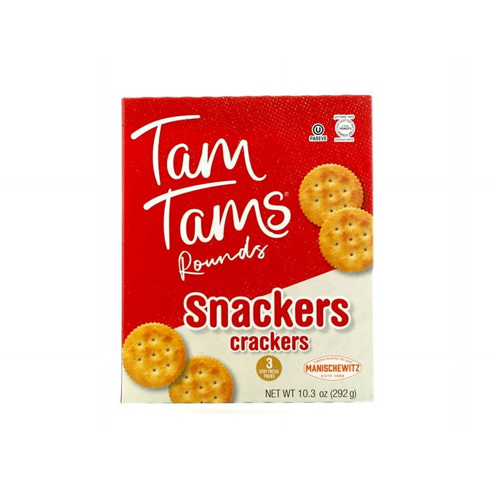 Manischewitz Tam Tam Cracker Rounds · Galletas saladas · 292 g