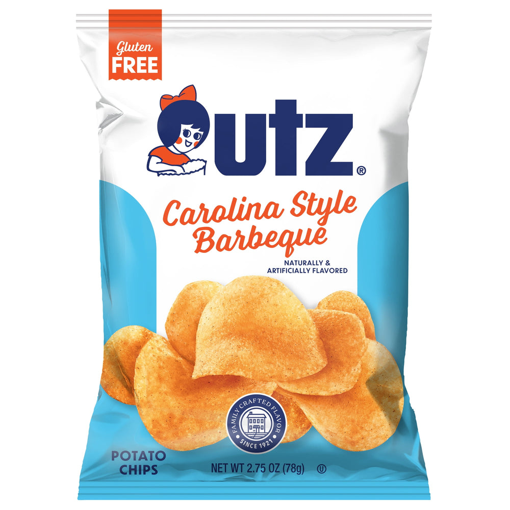 Utz Carolina Style Barbeque Gluten-Free · Papas · 78 g · bolsa